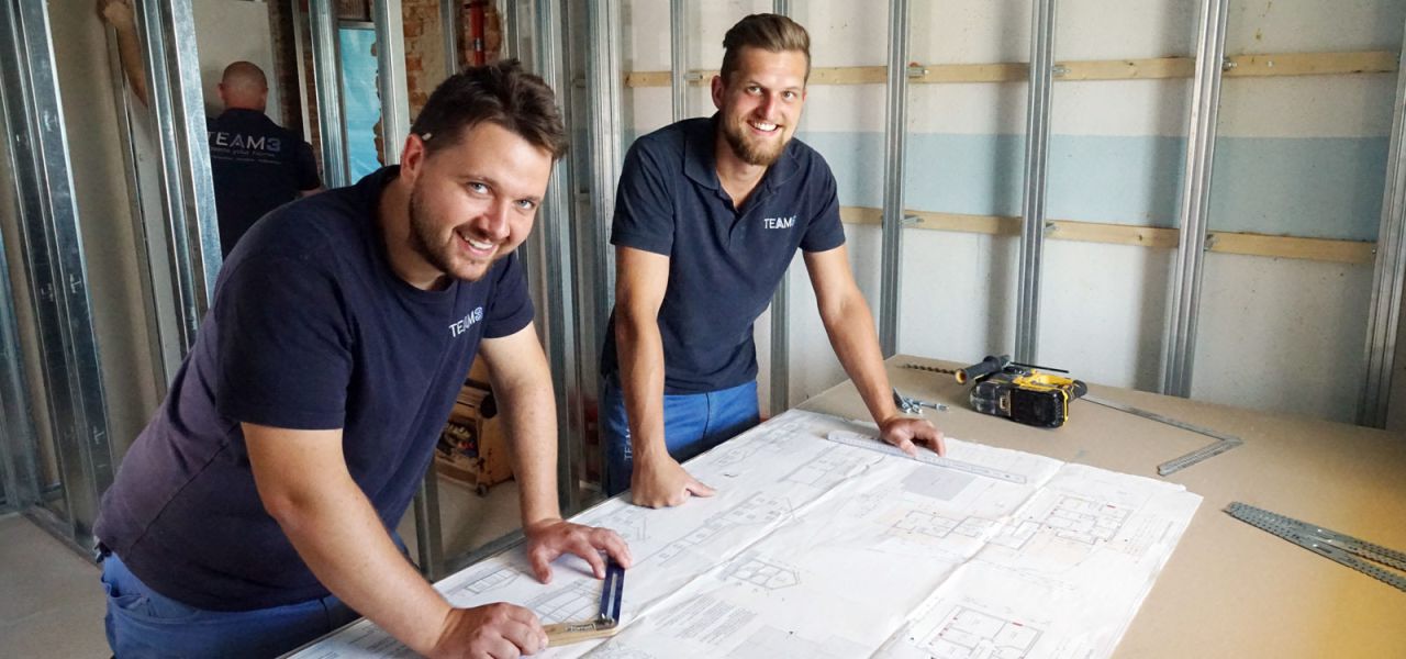 Wohneinheiten renovieren mit Team3